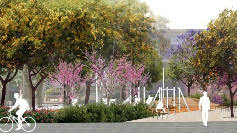 Render de la remodelació de l'espai