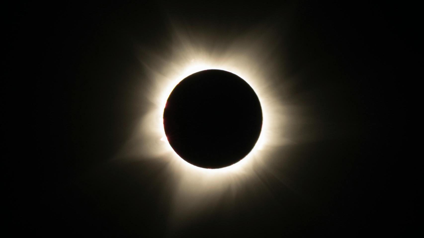 Un eclipse en una imagen de archivo