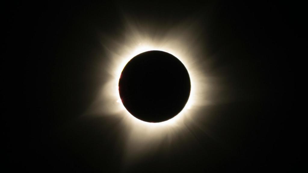 Un eclipse en una imagen de archivo