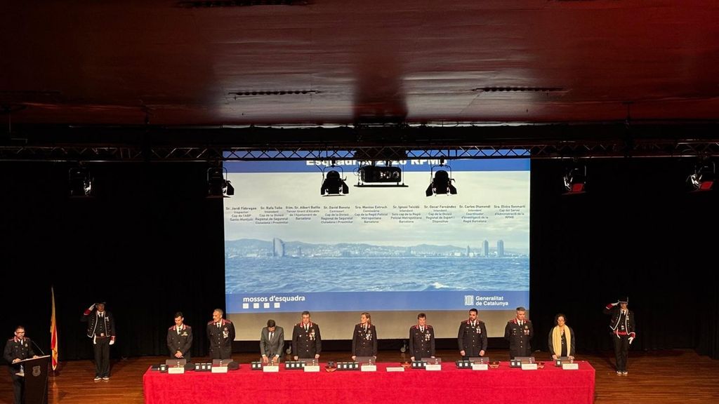 Acte del Dia de les Esquadres de la Regió Policial de Barcelona