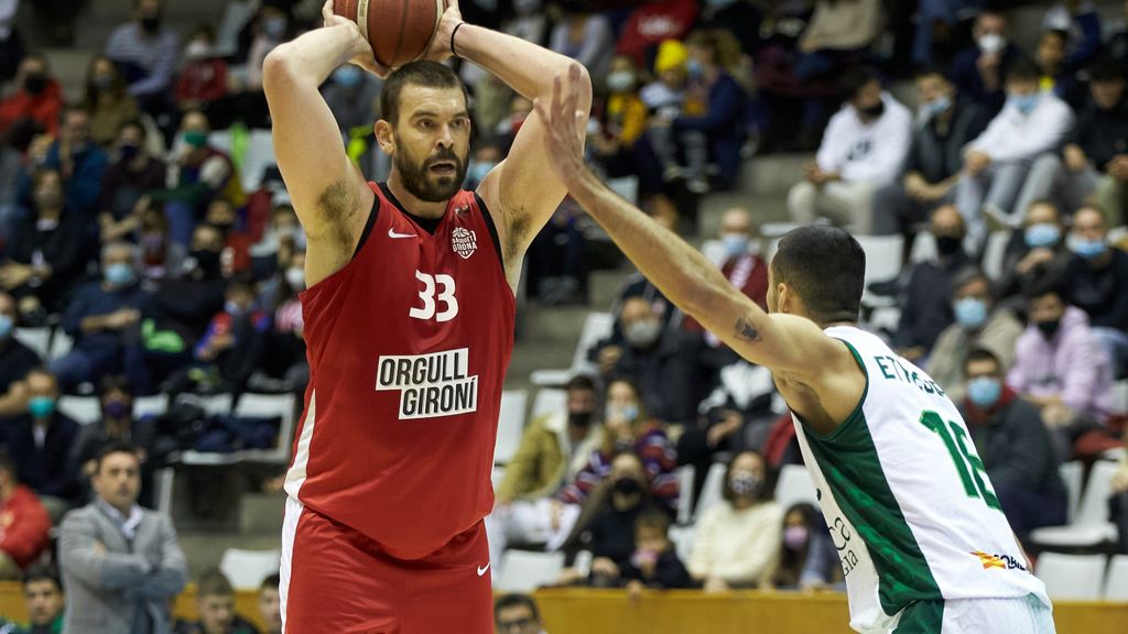 Marc Gasol disputando un partido en una imagen de archivo