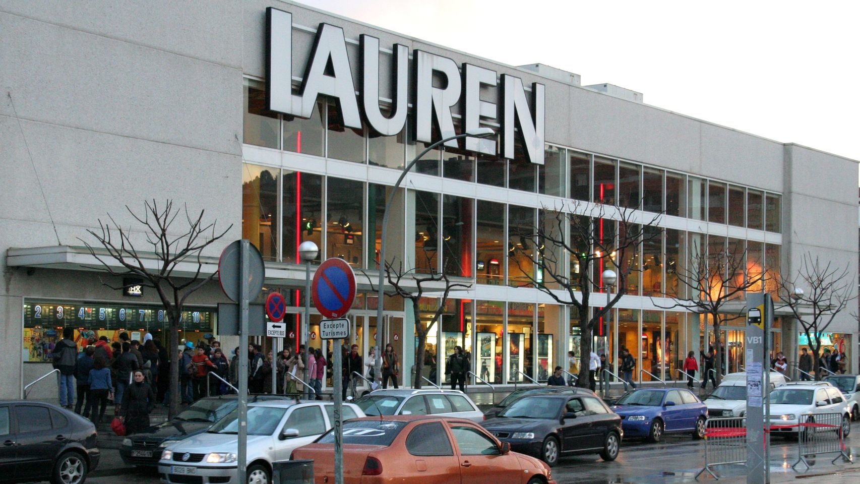 Fotografía de los cines Lauren