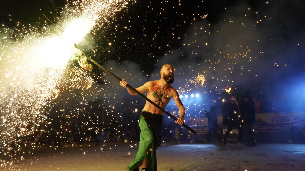 Una celebración de la fiesta Walpurgis en una imagen de archivo