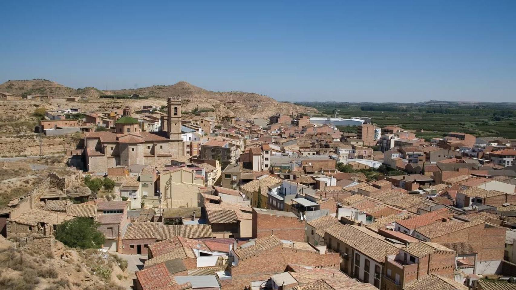 El pueblo de Aitona en una imagen de archivo