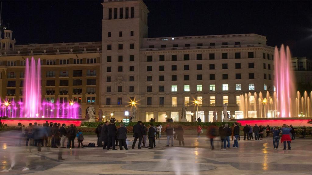 Las Fonts Bessones de la plaza de Catalunya de Barcelona