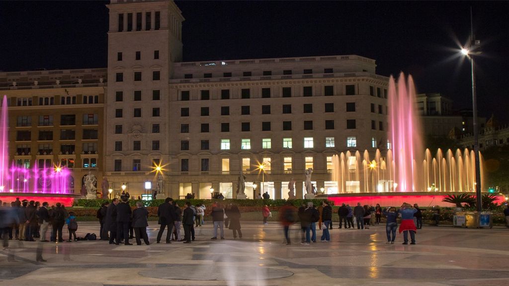 Les Fonts Bessones de la plaça de Catalunya de Barcelona