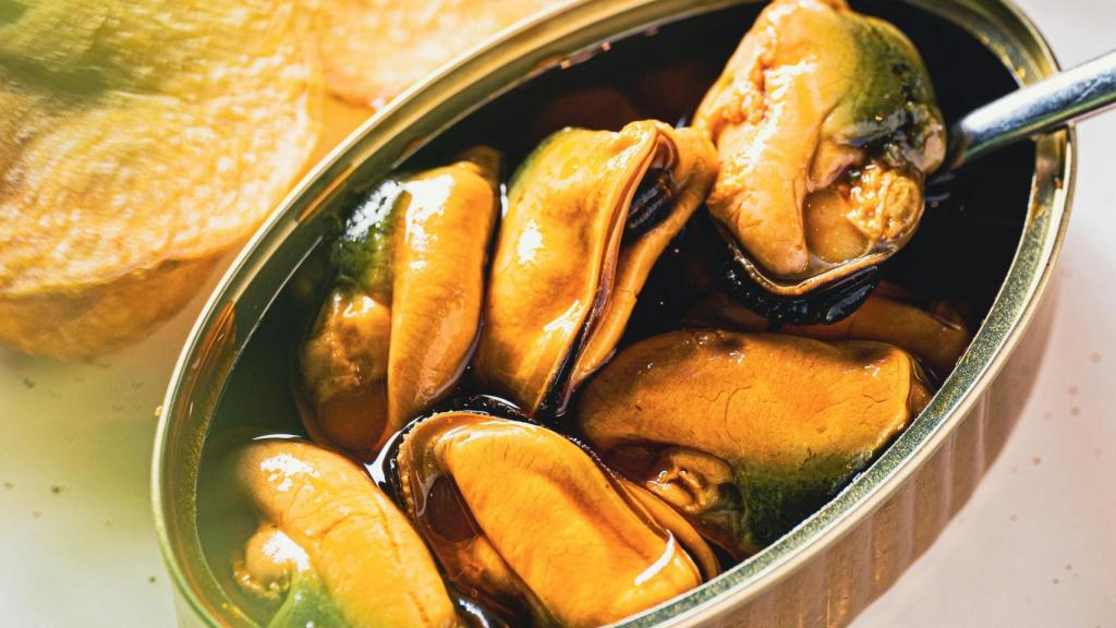Mejillones en conserva