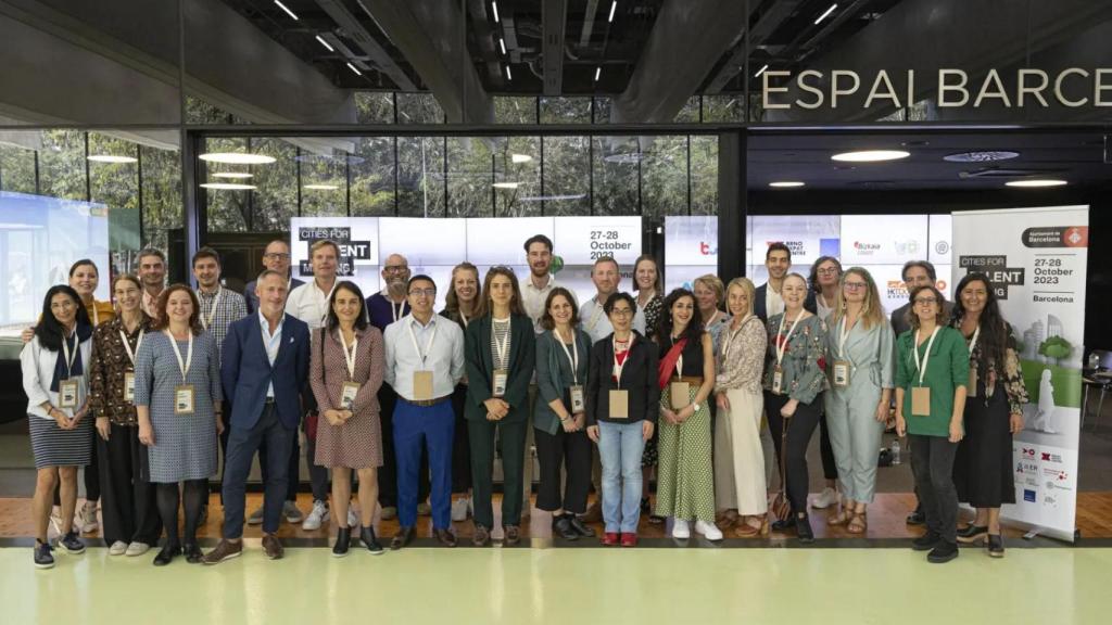 Participantes del 'Cities for Talent 2023', organizado en Barcelona
