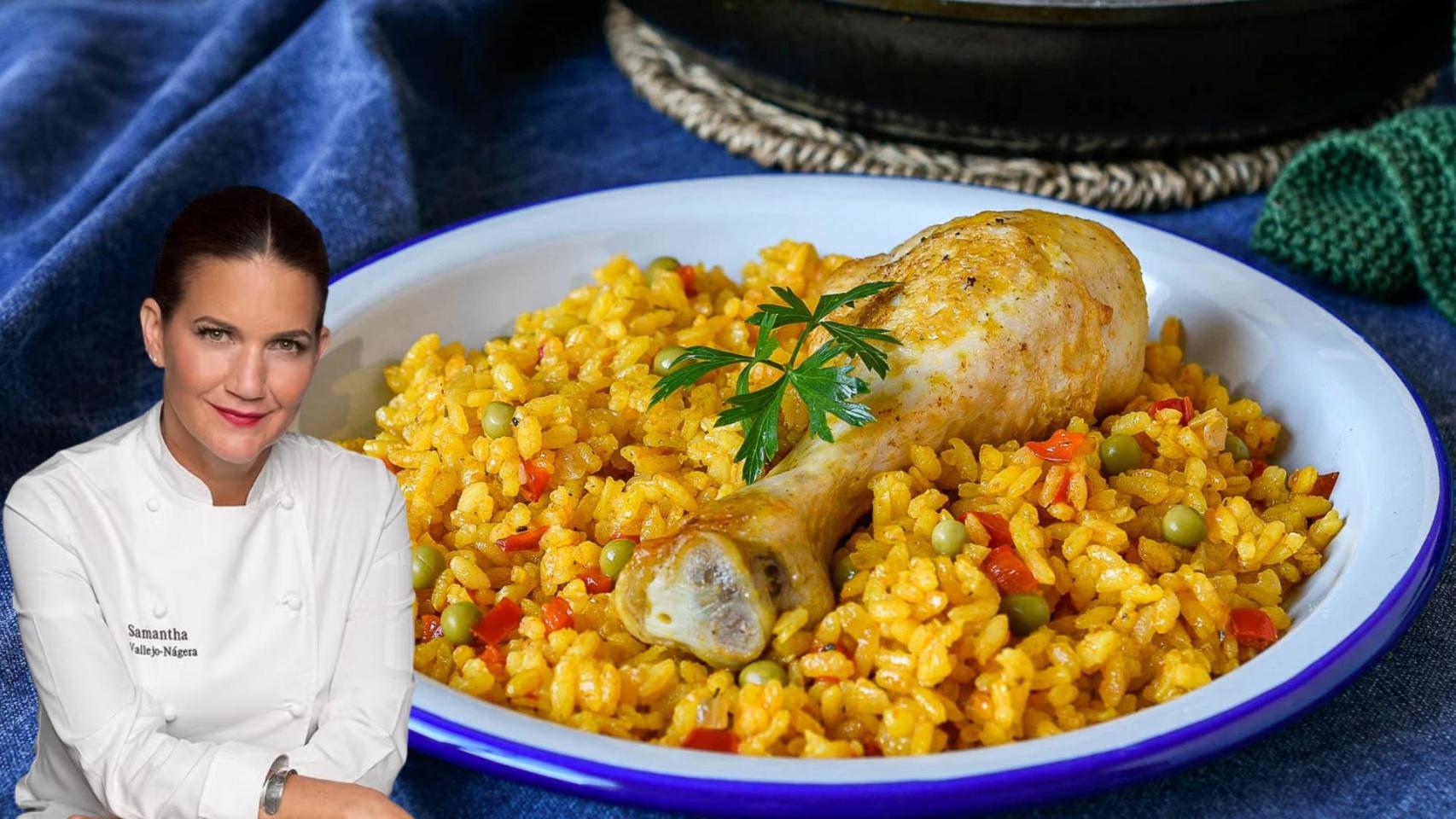 Arroz con pollo y Samantha Vallejo / Monatje MA