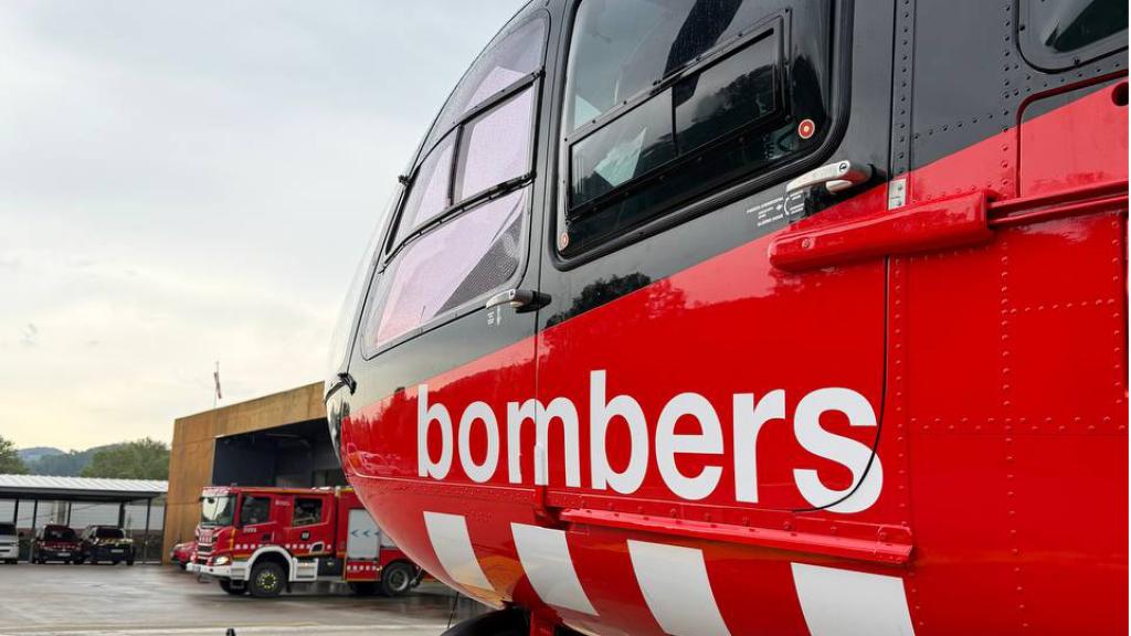 El nuevo helicóptero de Bombers