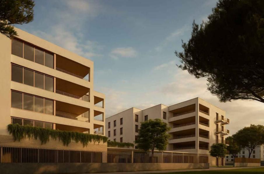 Render del projecte de la futura residència de Montcada i Reixac