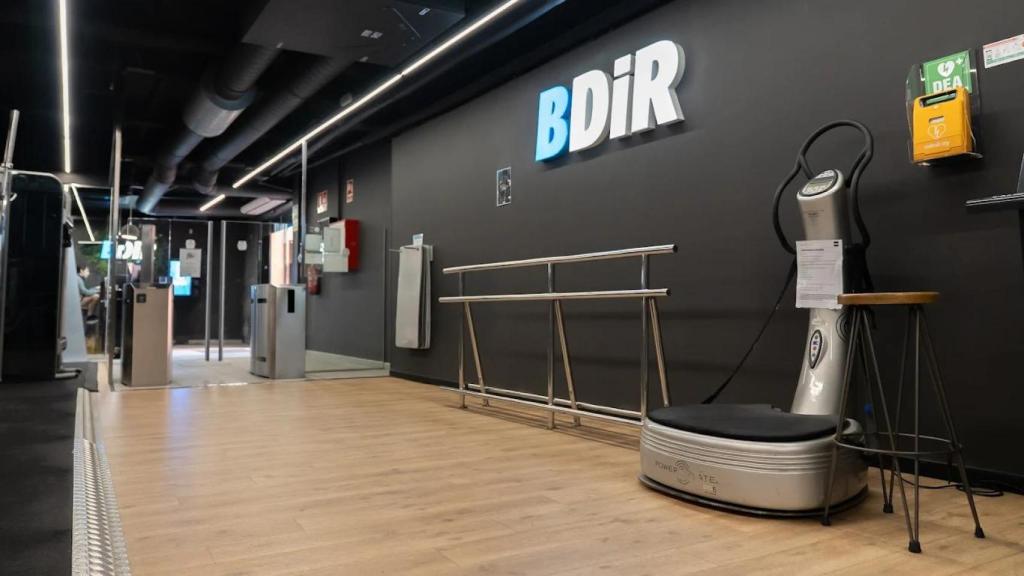 Interior del gimansio BDir Alcudia en Nou Barris
