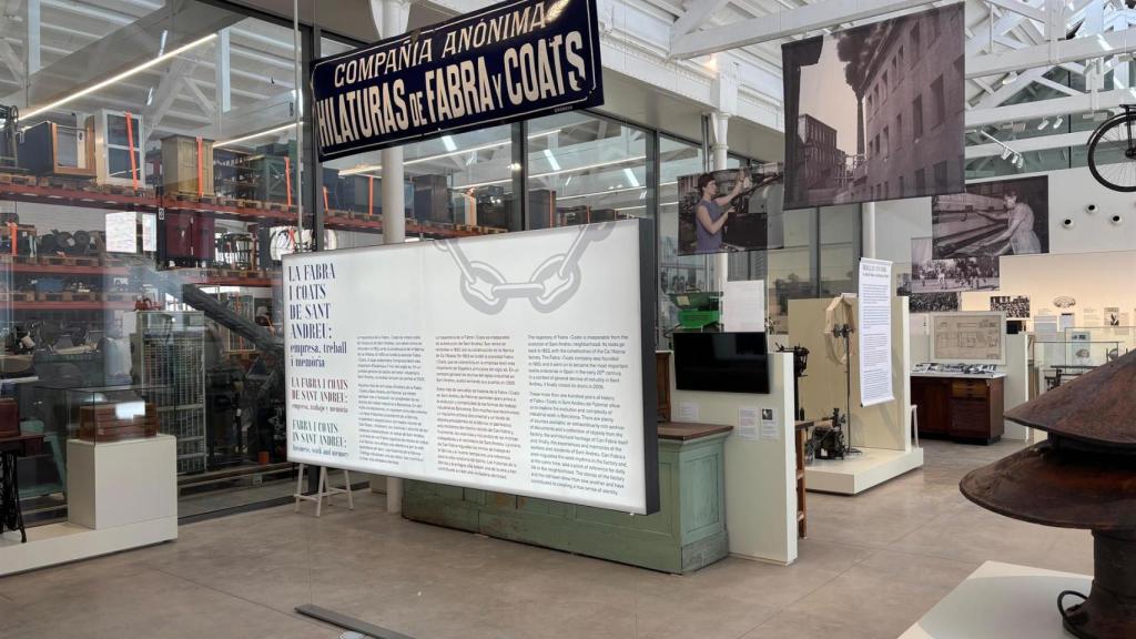 Museo dedicado a la historia del trabajo en la Fabra i Coats de Sant Andreu
