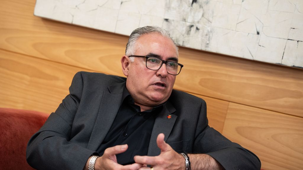Bartolomé Egea, alcalde de Montcada i Reixac, durant l'entrevista amb Metrópoli