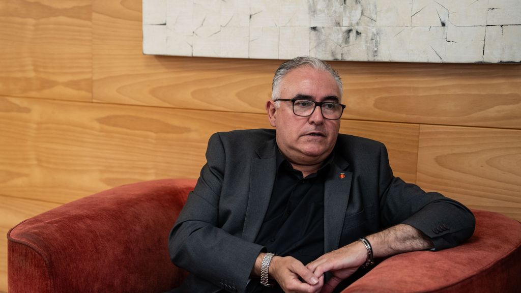 Bartolomé Egea, alcalde de Montcada i Reixac, durant l'entrevista amb Metrópoli