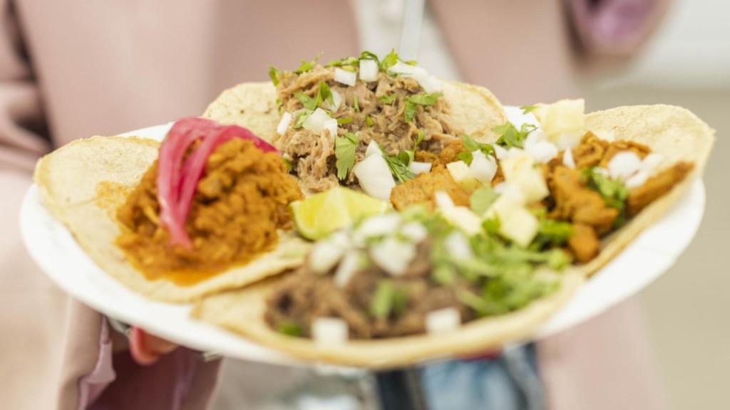 Tacos d'una edició anterior del Taco Fest a Barcelona