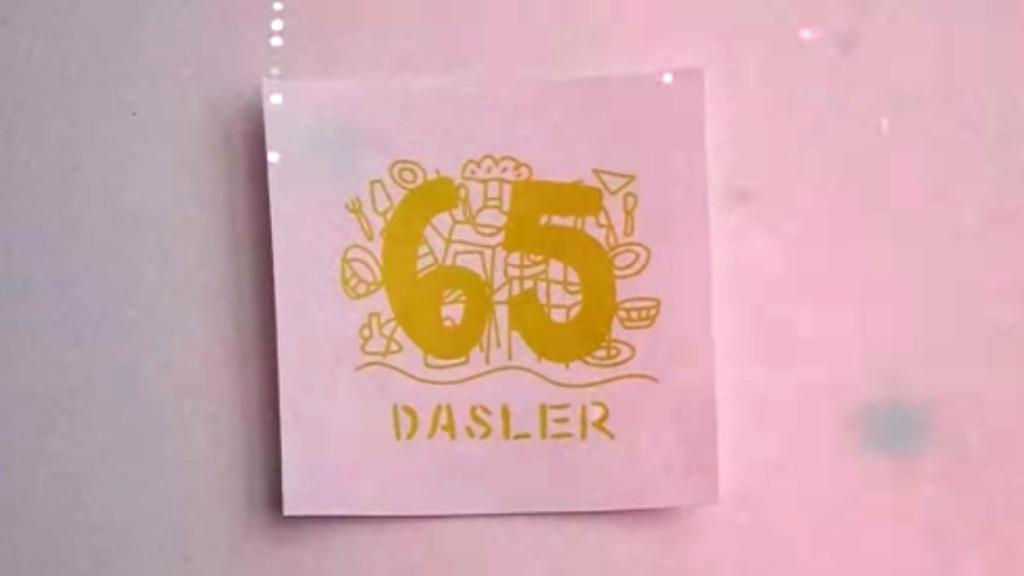Logotip de Dasler dissenyat per Javier Mariscal