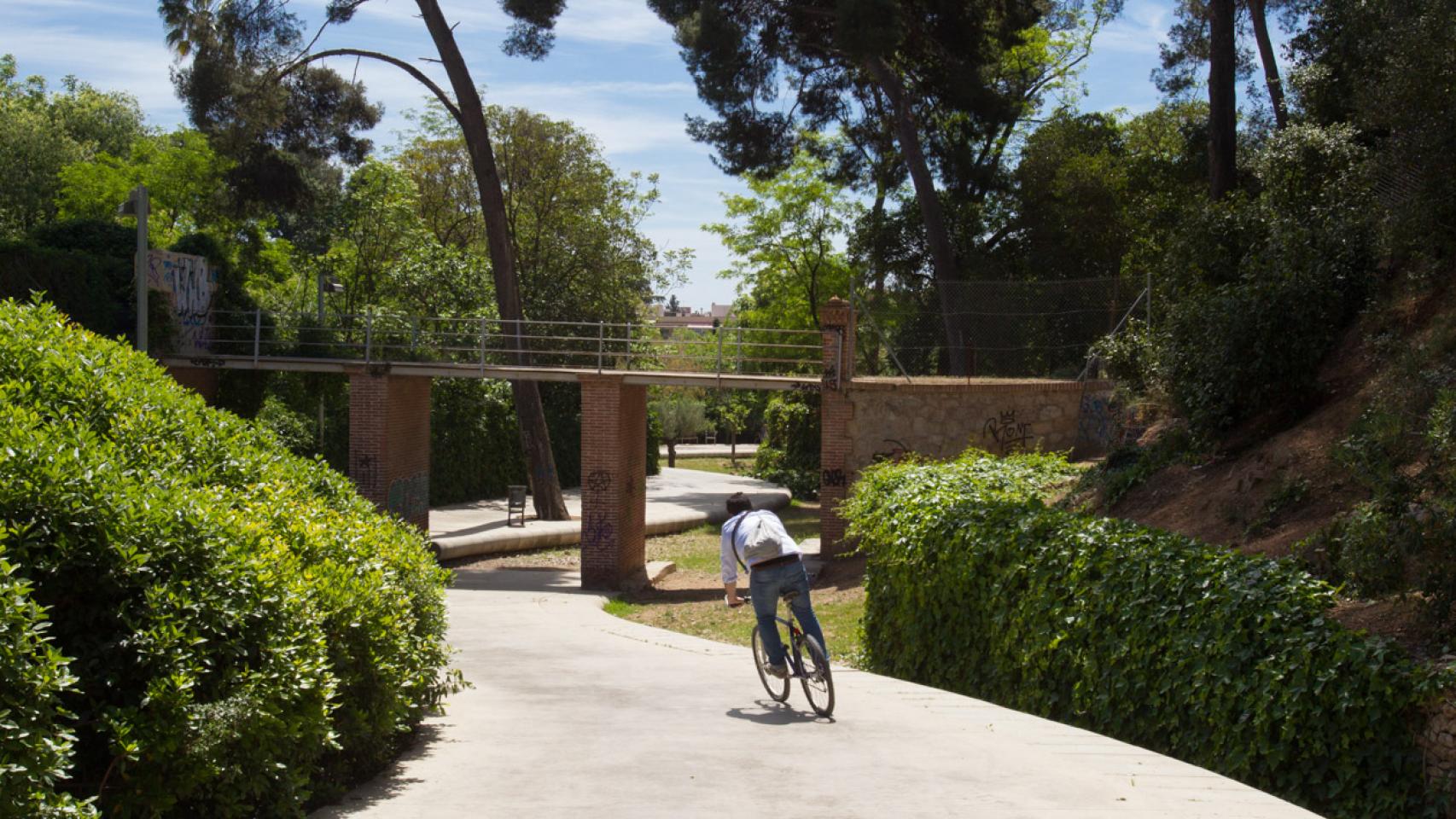 Parque de Joan Reventós en Barcelona en una imagen de archivo 