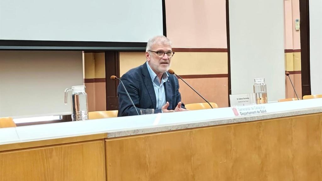 El secretario de Salud Pública de Catalunya, Esteve Fernández
