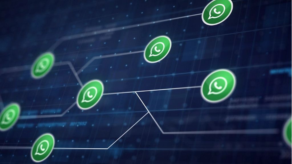Símbolos de WhatsApp enlazados