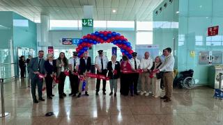 Inauguración de la ruta Barcelona-Seattle de Delta Airlines