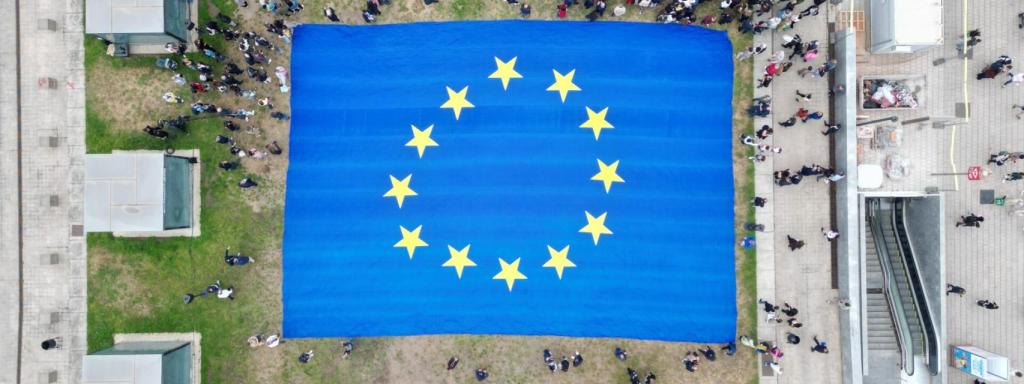 Acto de celebración del Día de Europa en Barcelona