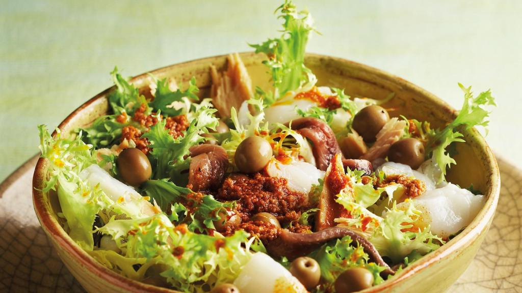 Plato 'xató', típico del Garraf