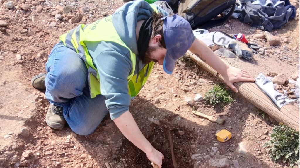 Restos arqueológicos en La Mola