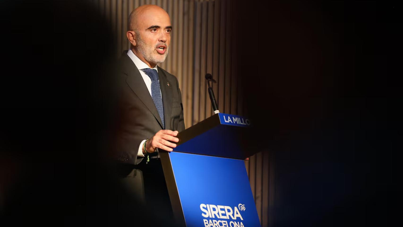 Daniel Sirera, líder del PP en Barcelona