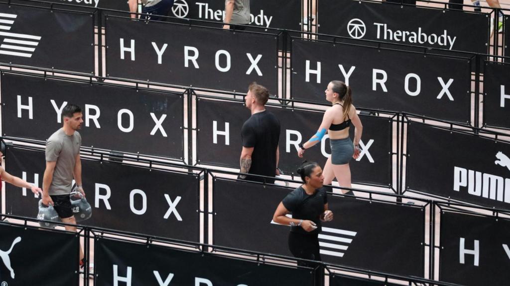Una competició de Hyrox en imatge d'arxiu