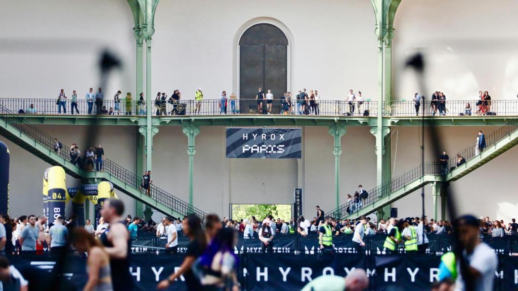 Una competició de Hyrox en imatge d'arxiu