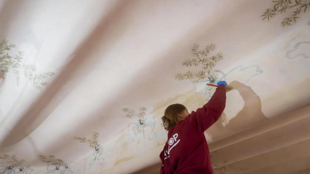 La Tercera Planta de la Casa Batlló durant els treballs de restauració