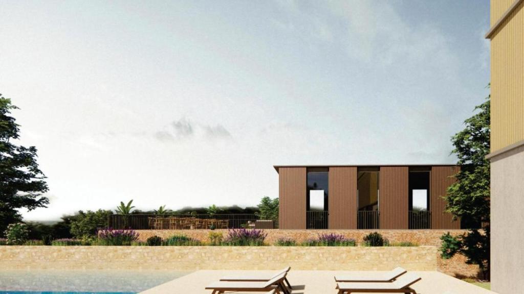 La piscina proyectada en el complejo de pádel de Viladecans