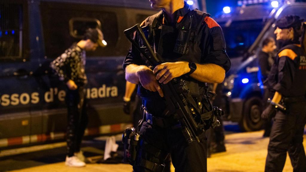 Un agente de los Mossos en una imagen de archivo