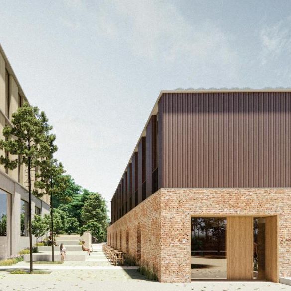 Render del futur macrocomplex de pàdel de Viladecans