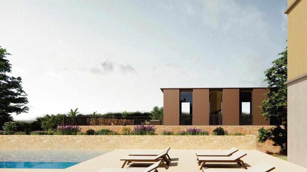 La piscina projectada en el complex de pàdel de Viladecans