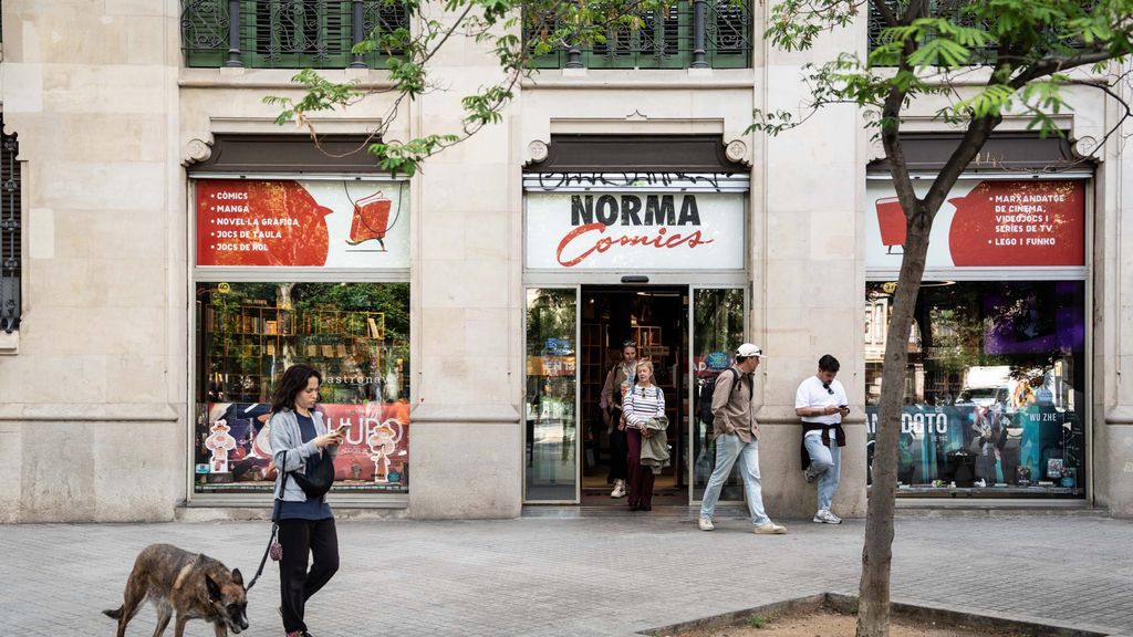 Imagen de 'Norma Cómics', en el triángulo Friki de Barcelona