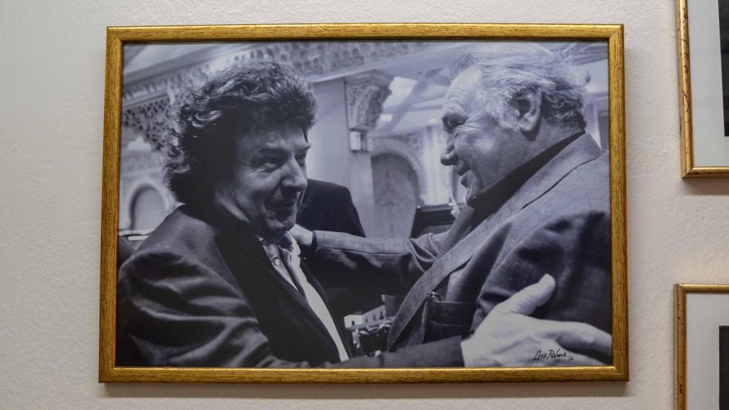 Enrique Morente y Luis Adame en el Tablao Flamenco Cordobés