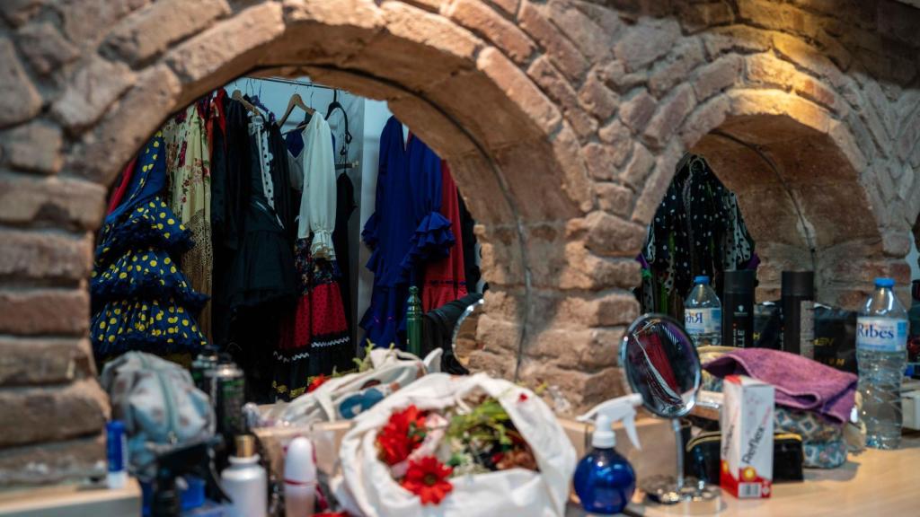 Camerino de las artistas del Tablao Flamenco Cordobés
