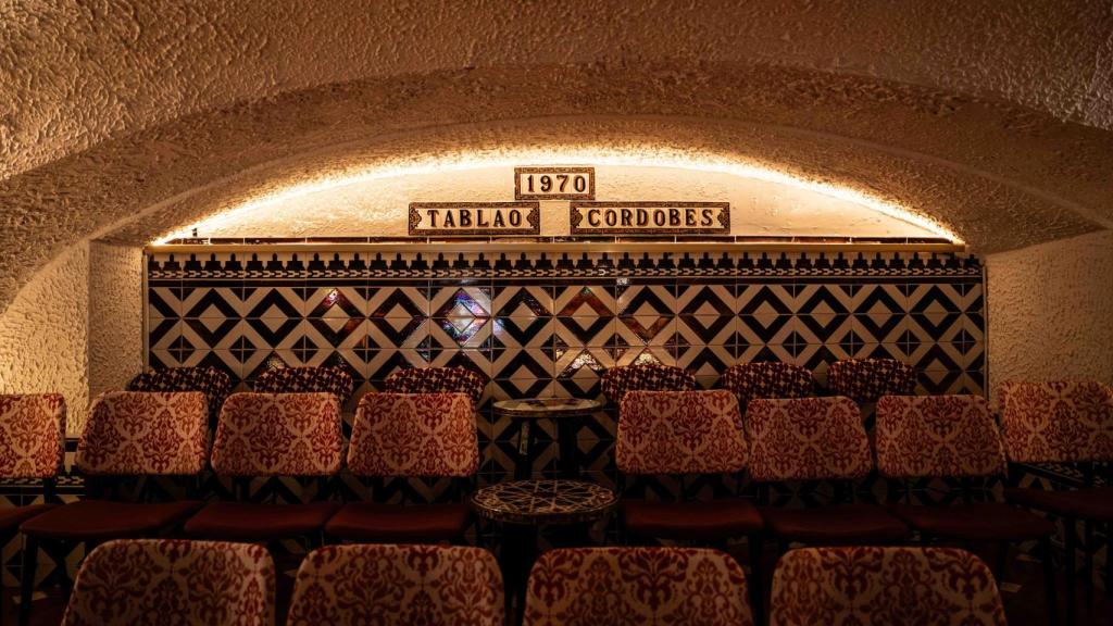 Parte de las butacas del Tablao Flamenco Cordobés