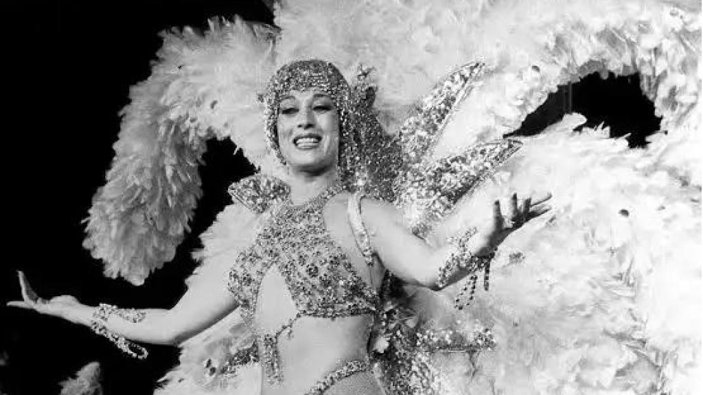 La vedette de Barcelona, Tania Doris, en una imagen de archivo