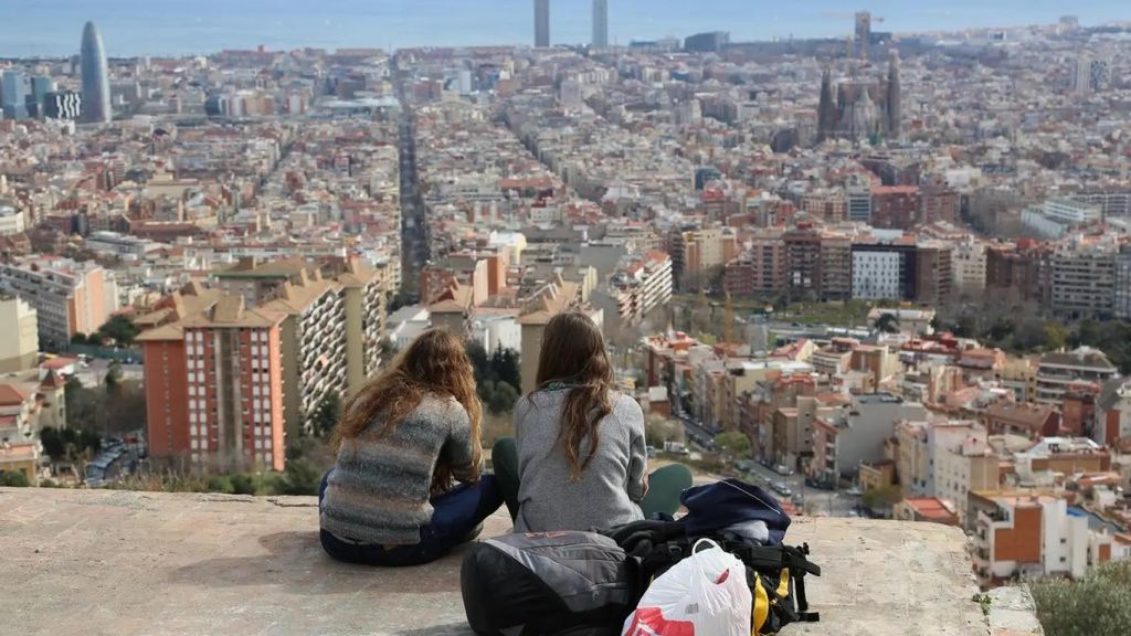 El districte d'Horta-Guinardó en una imatge d'arxiu