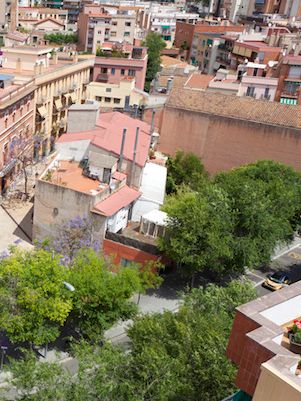 El districte d'Horta-Guinardó en una imatge d'arxiu
