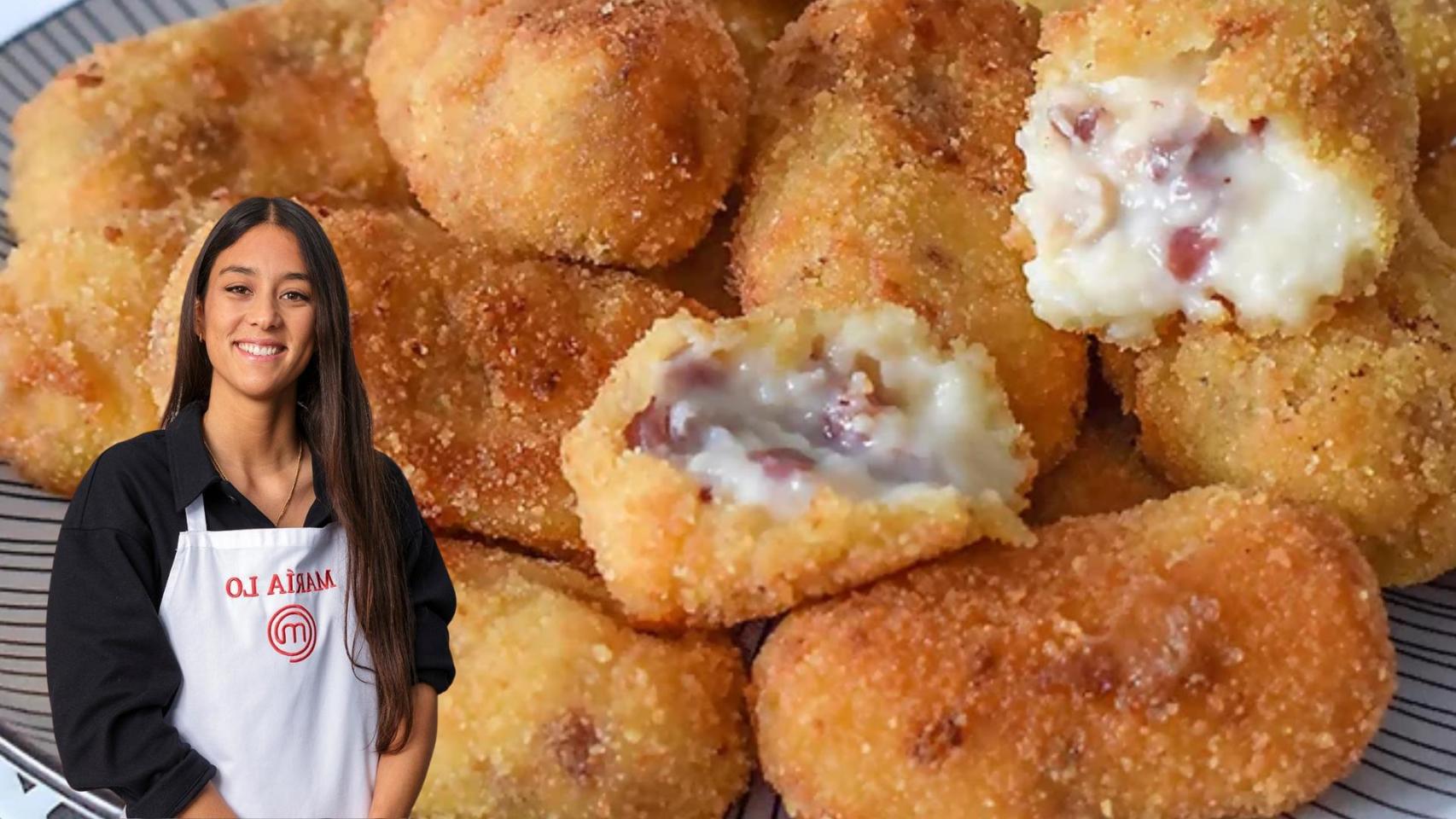 Croquetas con María Lo chef
