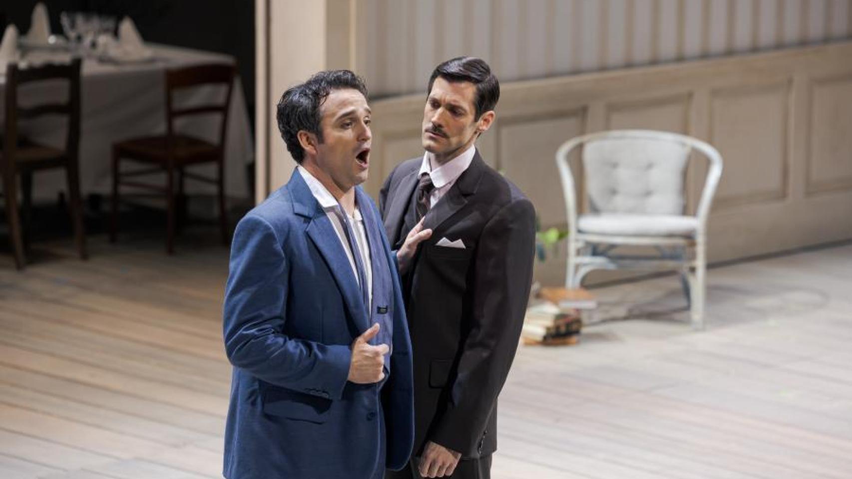 El tenor Xabier Anduaga, en el 'Werther' del Liceu