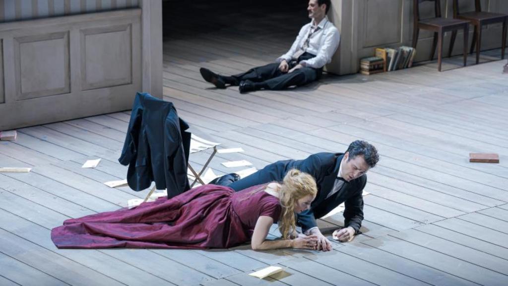 Escena de 'Werther' en el Liceu
