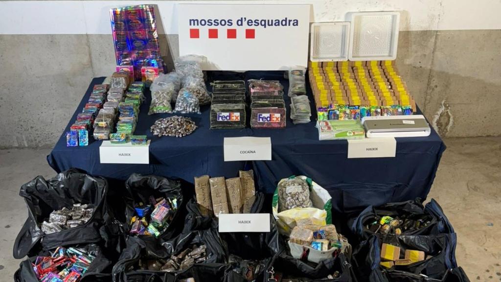 Droga incautada en Corbera de Llobregat
