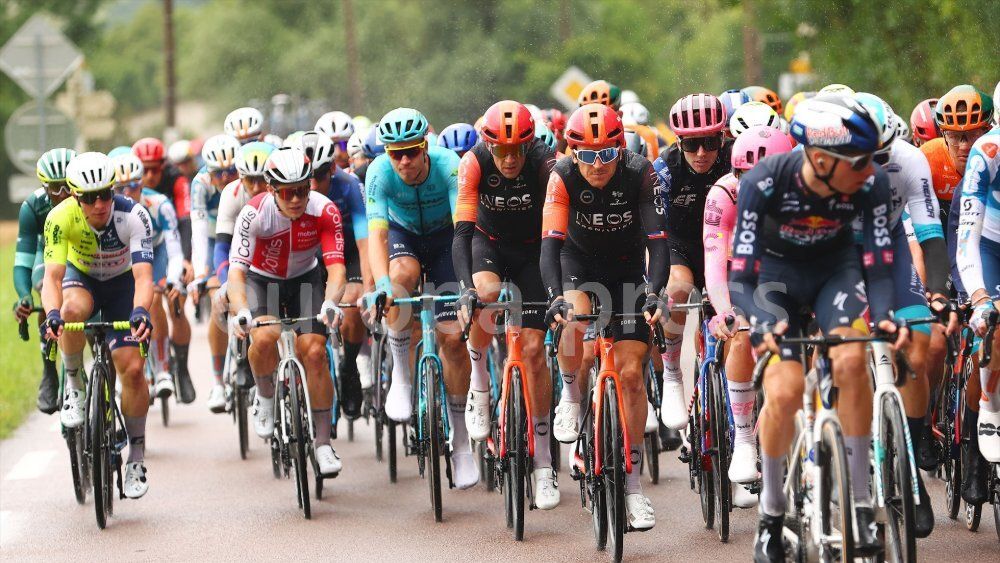 Ciclistas en una edición anterior del Tour de Francia