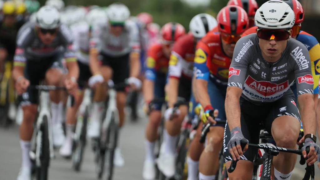 Ciclistas en una edición anterior del Tour de Francia