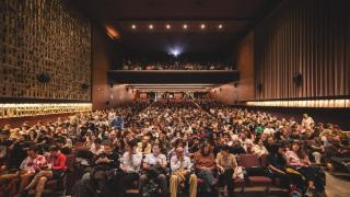 Espectadores en una sesión del DocsBarcelona 2026